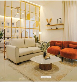 Living Room in 2.5 BHK Apartment at SBR Magnus, Katamnallur – for Sale