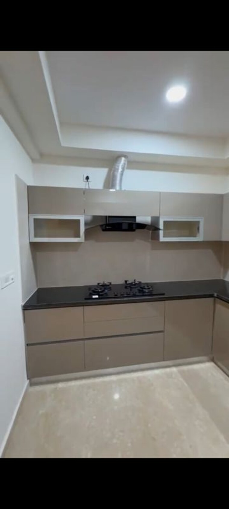 Kitchen, maya-green-lotus-utsav 3 Bedroom 1800 Sq.Ft. Apartment In International Airport Road Zirakpur 10594968