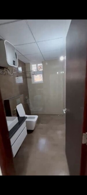 Bathroom in 3 BHK Apartment at Maya Green Lotus Utsav, International Airport Road – for Rent