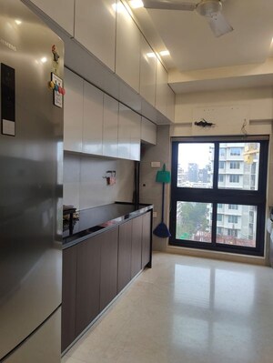 Kitchen in 3 BHK Apartment at Florence CHS, Santacruz East – for Rent