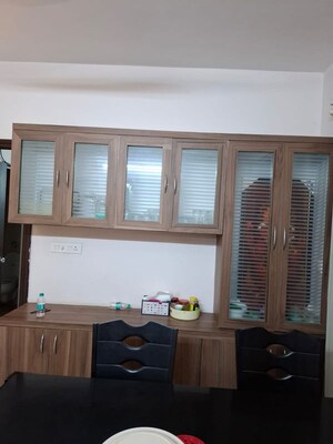 Kitchen in 2 BHK Apartment at Ramky One Galaxia, Nallagandla – for Rent