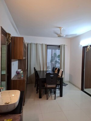 Living Room in 2 BHK Apartment at Ramky One Galaxia, Nallagandla – for Rent