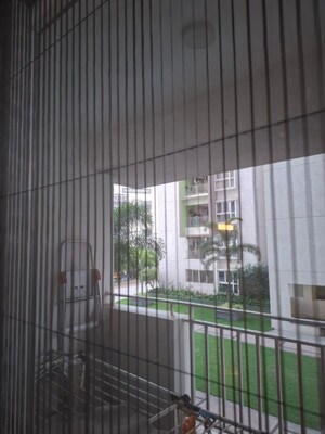 Balcony in 2 BHK Apartment at Ramky One Galaxia, Nallagandla – for Rent