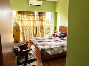 Bedroom in 2 BHK Apartment at Vijay Khetan Krishna Residences, Andheri East – for Rent