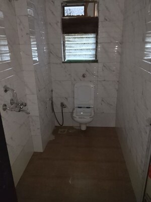 Bathroom in 1 BHK Apartment at Harjas CHS, Ic Colony – for Rent