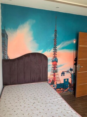 Bedroom in 4 BHK Apartment at Bptp Park Floors I, Sector 77 – for Rent