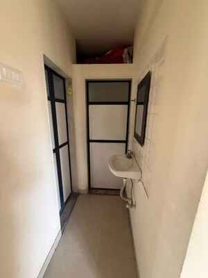 Staircase in 1 BHK Apartment at Highland Residency CHSL, Balkum Pada – for Rent