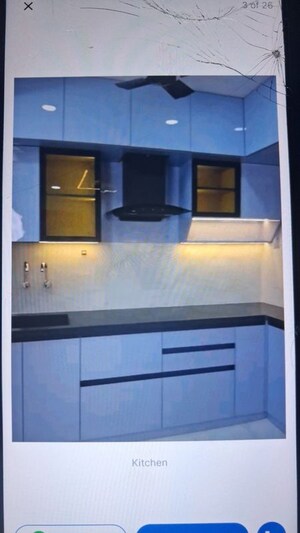 Kitchen in 3 BHK Apartment at Rajapushpa Provincia, Narsingi – for Rent