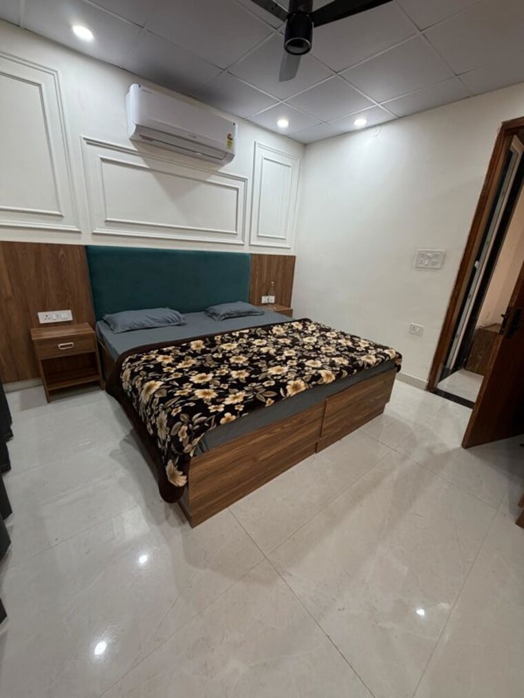 Bedroom, dlf city phase 3 1 Bedroom 700 Sq.Ft. Builder Floor In Dlf City Phase 3 Gurgaon 10595213