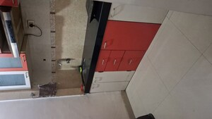 Kitchen in 1 BHK Apartment at Ghansoli – for Rent