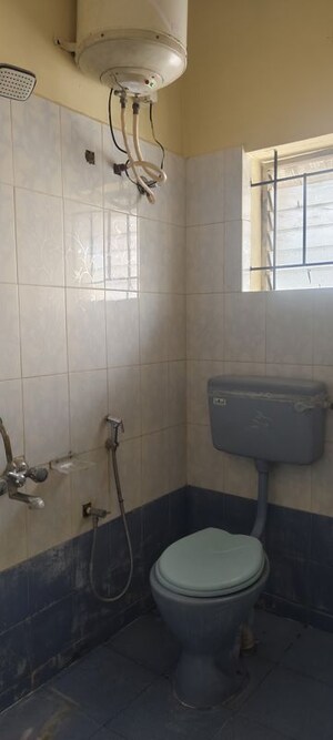 Bathroom in 2 BHK Builder Floor at Murugesh Palya – for Rent