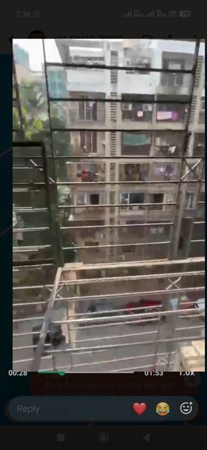 Staircase in 1 RK Apartment at JanKalyan CHS, Goregaon West – for Rent