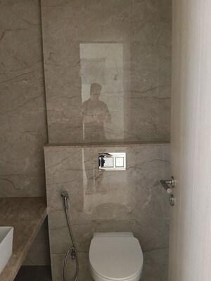 Bathroom in 3 BHK Apartment at MS Gateway, Juhu Road – for Rent