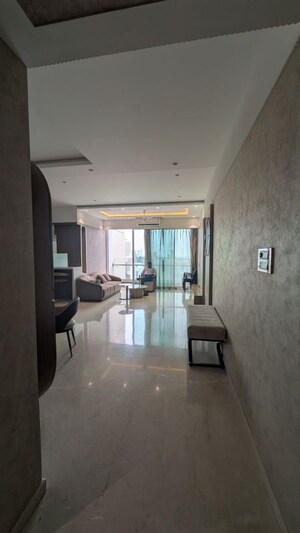 Building Lobby in 3.5 BHK Apartment at Marathon Monte South, Byculla West – for Rent