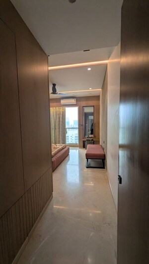 Building Lobby in 3.5 BHK Apartment at Marathon Monte South, Byculla West – for Rent