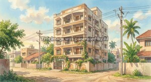  Apartment – Exterior View View at Mangalagiri - for Sale