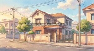  Independent House – Exterior View View at Loni - for Sale