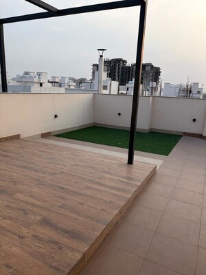 Balcony in 3 BHK Apartment at Raj One Good Earth, Sector 71 – for Rent
