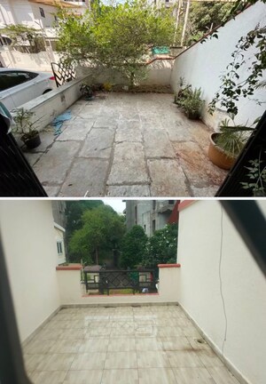 Balcony in 3 BHK Villa at Prathamesh Park – for Rent
