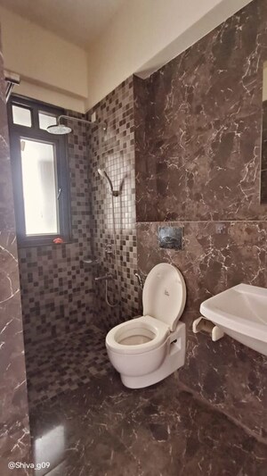 Bathroom in 3 BHK Apartment at Kanakia Miami, Mahim – for Rent