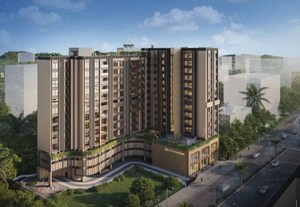 3 BHK Apartment – Exterior View View at Arkade Sapphire, Santacruz West - for Sale