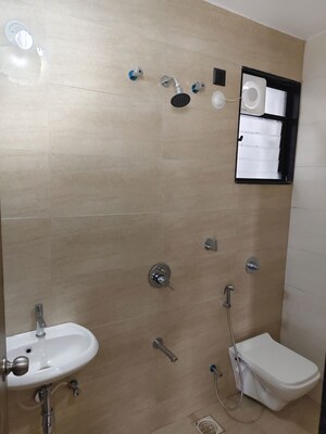 Bathroom in 2 BHK Apartment at Unique Youtopia, Kharadi – for Rent