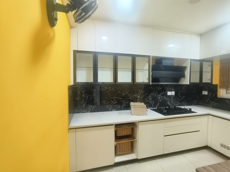 Kitchen, ramky-one-marvel 3 Bedroom 1500 Sq.Ft. Apartment In Gajularamaram Hyderabad 10595514