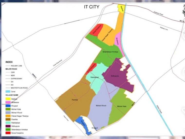 Map Location, gosainganj  920 Sq.Ft. Plot In Gosainganj Lucknow 10595520