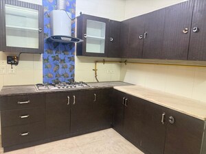 Kitchen in 3 BHK Builder Floor at Sukhdev Vihar – for Rent