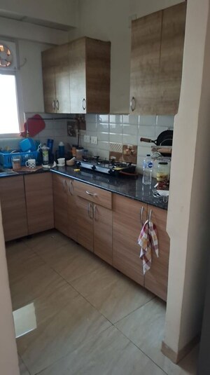 Kitchen in 2.5 BHK Apartment at RG Luxury Homes, Sector 16b Greater Noida – for Rent