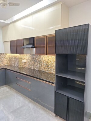 Kitchen in 3 BHK Builder Floor at Kohli One Malibu Town, Sector 47 – for Rent