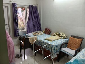 Living Room in 3 BHK Apartment at Clarion Park, Aundh – for Rent