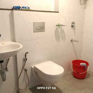 Bathroom in 2 BHK Apartment at Lodha Amara Tower 32 And 33, Kolshet – for Rent