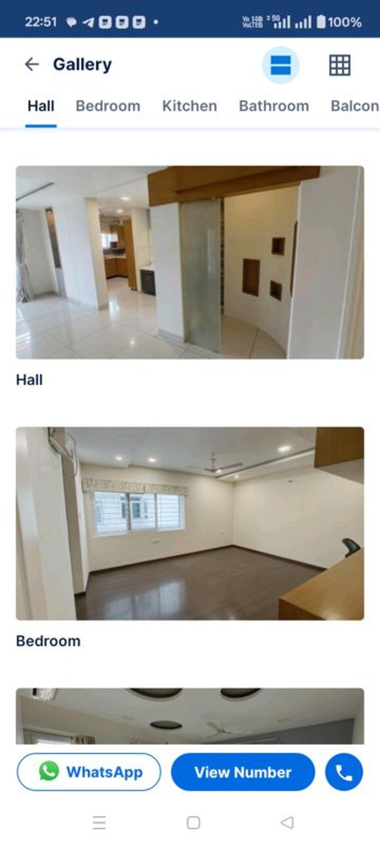 Kitchen, aparna-sarovar 3 Bedroom 2150 Sq.Ft. Apartment In Nallagandla Hyderabad 10595615