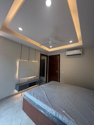 Bedroom in 1 BHK Builder Floor at Sushant Lok ii – for Rent