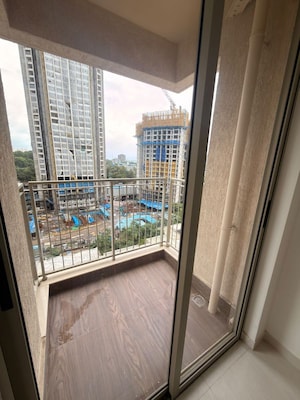 Balcony in 2 BHK Apartment at Lodha Crown Kolshet, Kolshet Road – for Rent