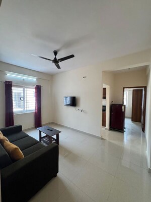 Living Room in 1 BHK Builder Floor at Indra Nagar – for Rent