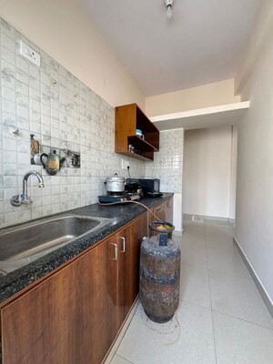 Kitchen in 1 BHK Builder Floor at Indra Nagar – for Rent