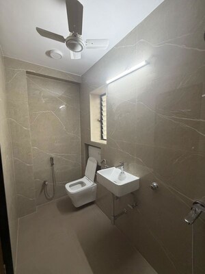 Bathroom in 2 BHK Apartment at Takshila CHS, Andheri East – for Rent