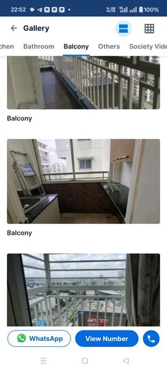 3 BHK + Study Room Apartment For Rent in Aparna Sarovar Grande