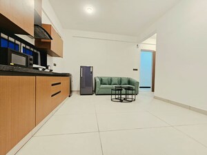 Kitchen in 1 BHK Apartment at Whitefield – for Rent