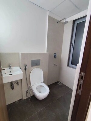 Bathroom in 1 BHK Apartment at Piramal Vaikunth, Balkum Pada – for Rent
