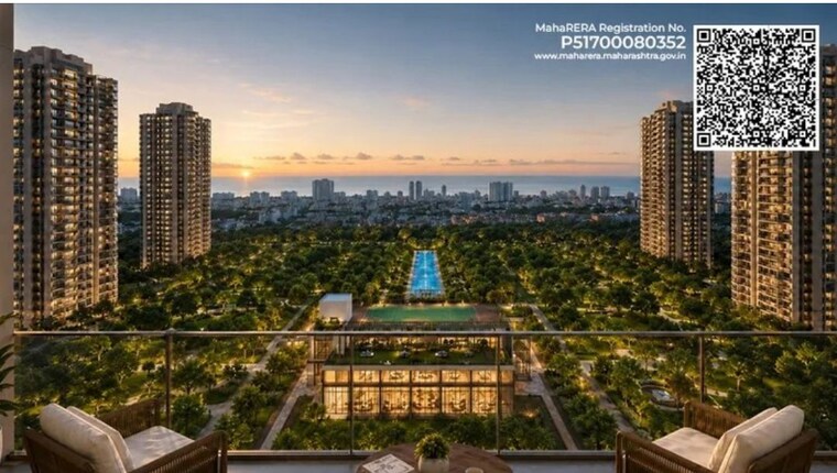 Exterior View, k-raheja-jade-city 2 Bedroom 790 Sq.Ft. Apartment In Juinagar Navi Mumbai 10595648