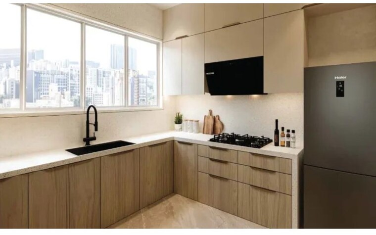 Kitchen, k-raheja-jade-city 2 Bedroom 790 Sq.Ft. Apartment In Juinagar Navi Mumbai 10595648