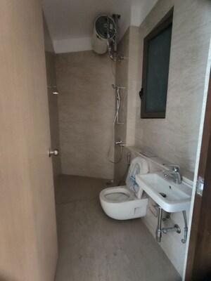 Bathroom in 2 BHK Apartment at Adani Ten BKC, Bandra East – for Rent