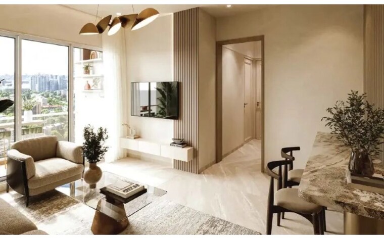 Bedroom, k-raheja-jade-city 3 Bedroom 1240 Sq.Ft. Apartment In Juinagar Navi Mumbai 10595653
