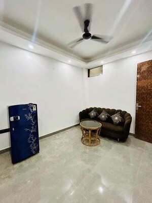 Living Room in 1 BHK Builder Floor at Chattarpur – for Rent