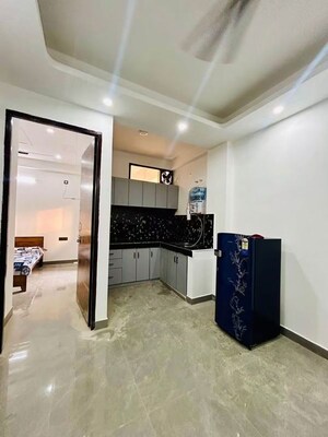 Living Room in 1 BHK Builder Floor at Chattarpur – for Rent