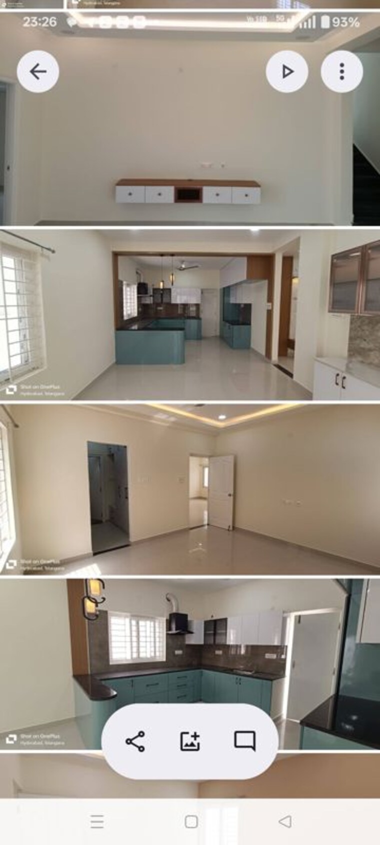 Kitchen, bose-edifice 6 Bedroom 4200 Sq.Ft. Villa In Kondapur Hyderabad 10595680