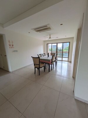 Living Room in 4 BHK Apartment at Panchshil Eon Waterfront I, Kharadi – for Rent